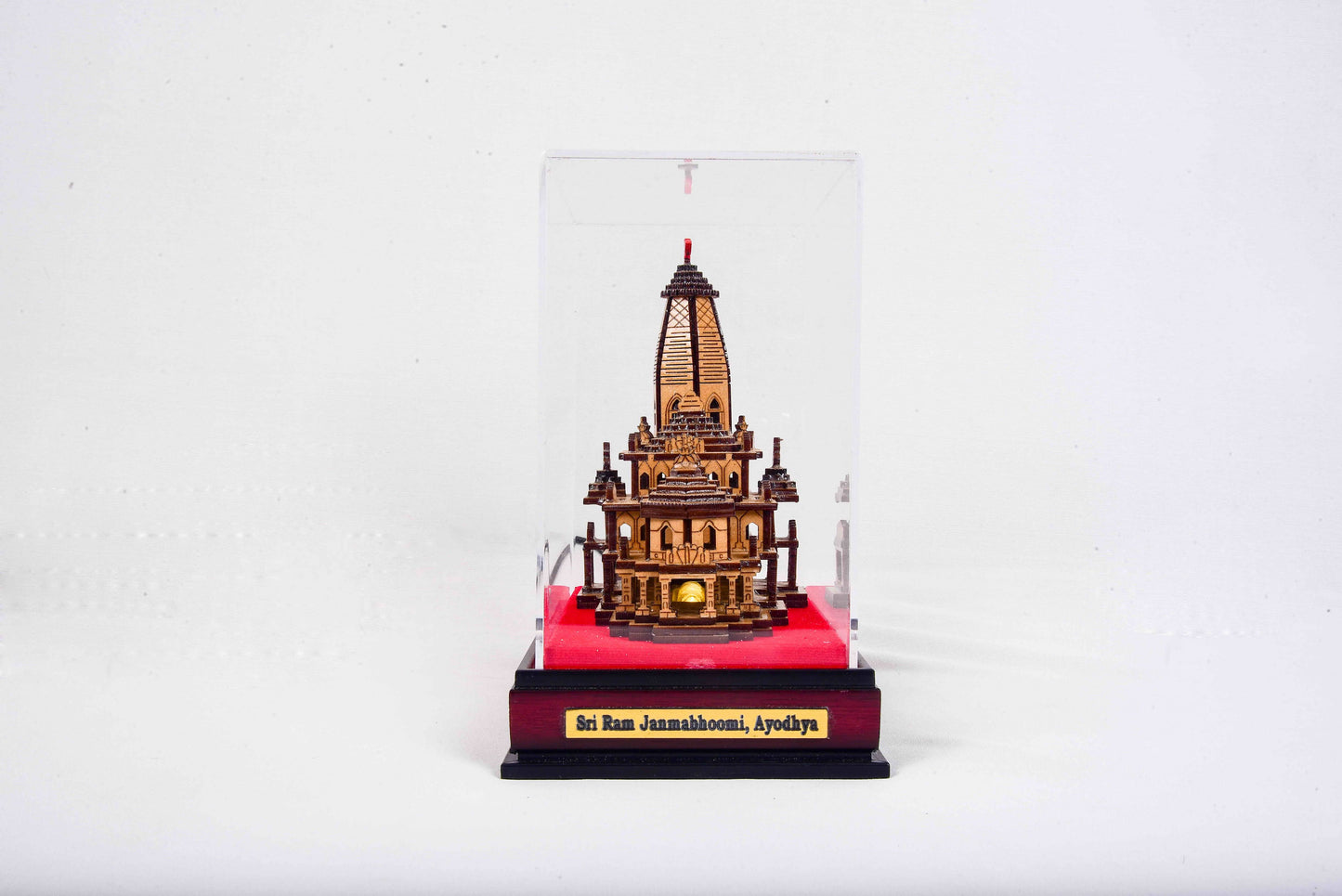 Handcrafted Miniature Model of Ayodhya's Ram Mandir - Small