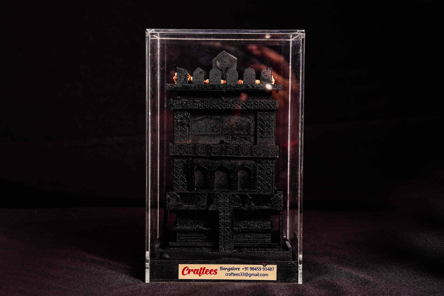 Raghavendra Swamy Brindavana Miniature