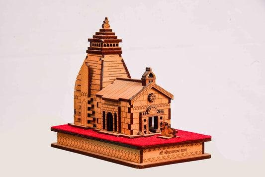 Handcrafted Miniature Model of Kedarnath Temple