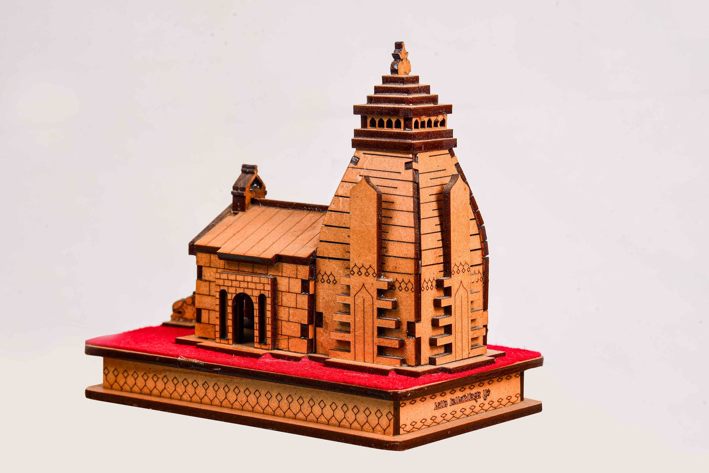 Handcrafted Miniature Model of Kedarnath Temple